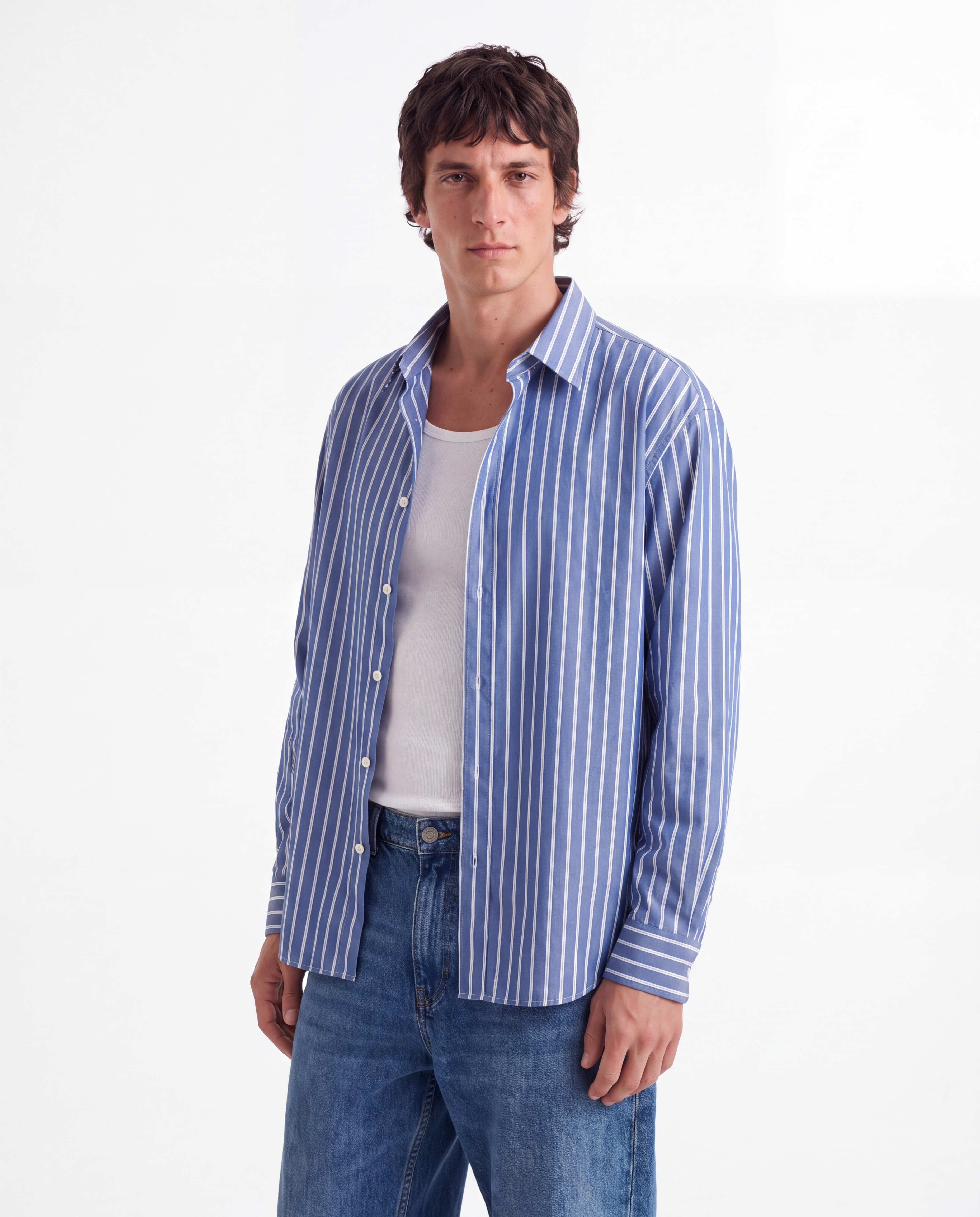 CORAL - COTTON SHIRT