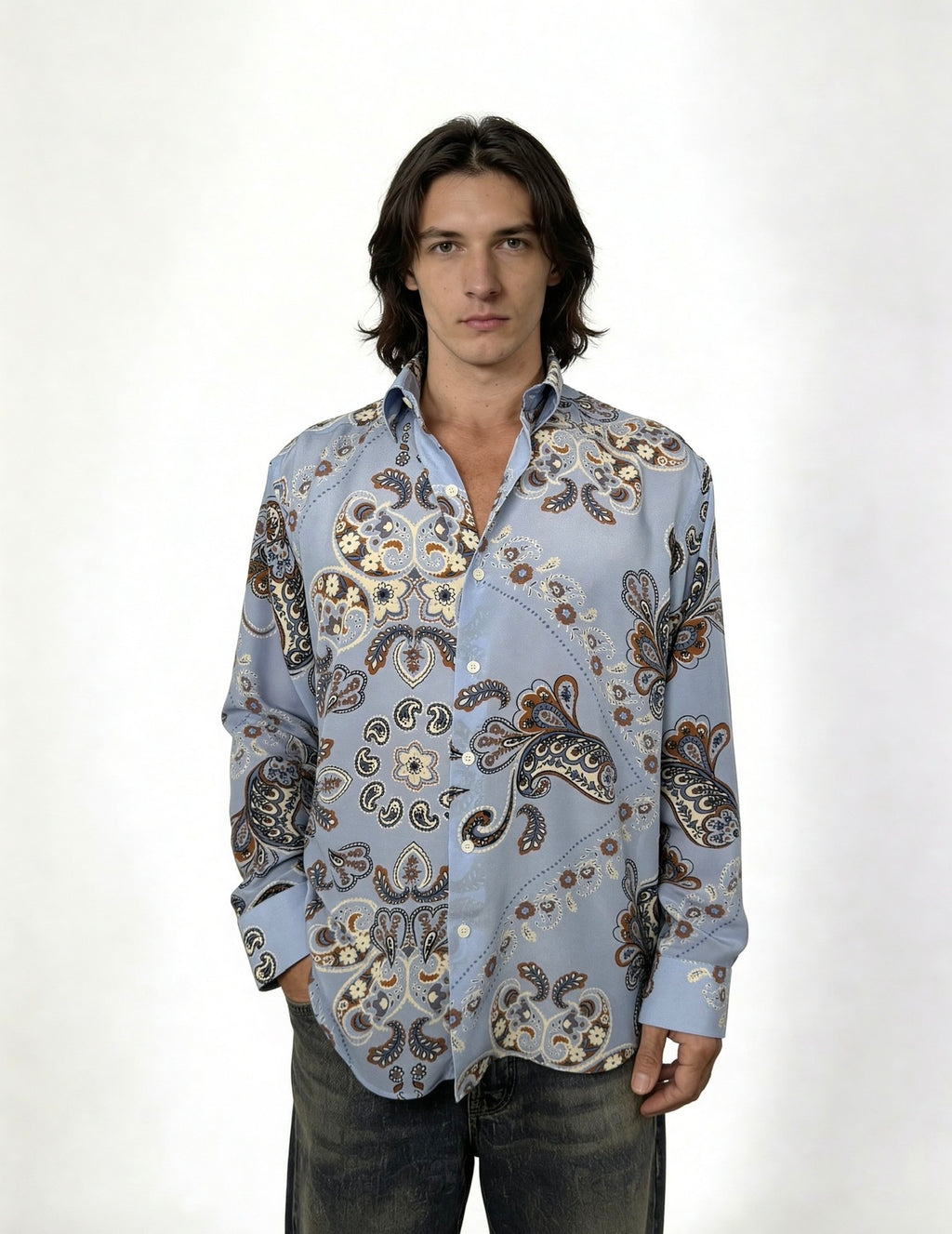 Saint Tropez — Silk Shirt