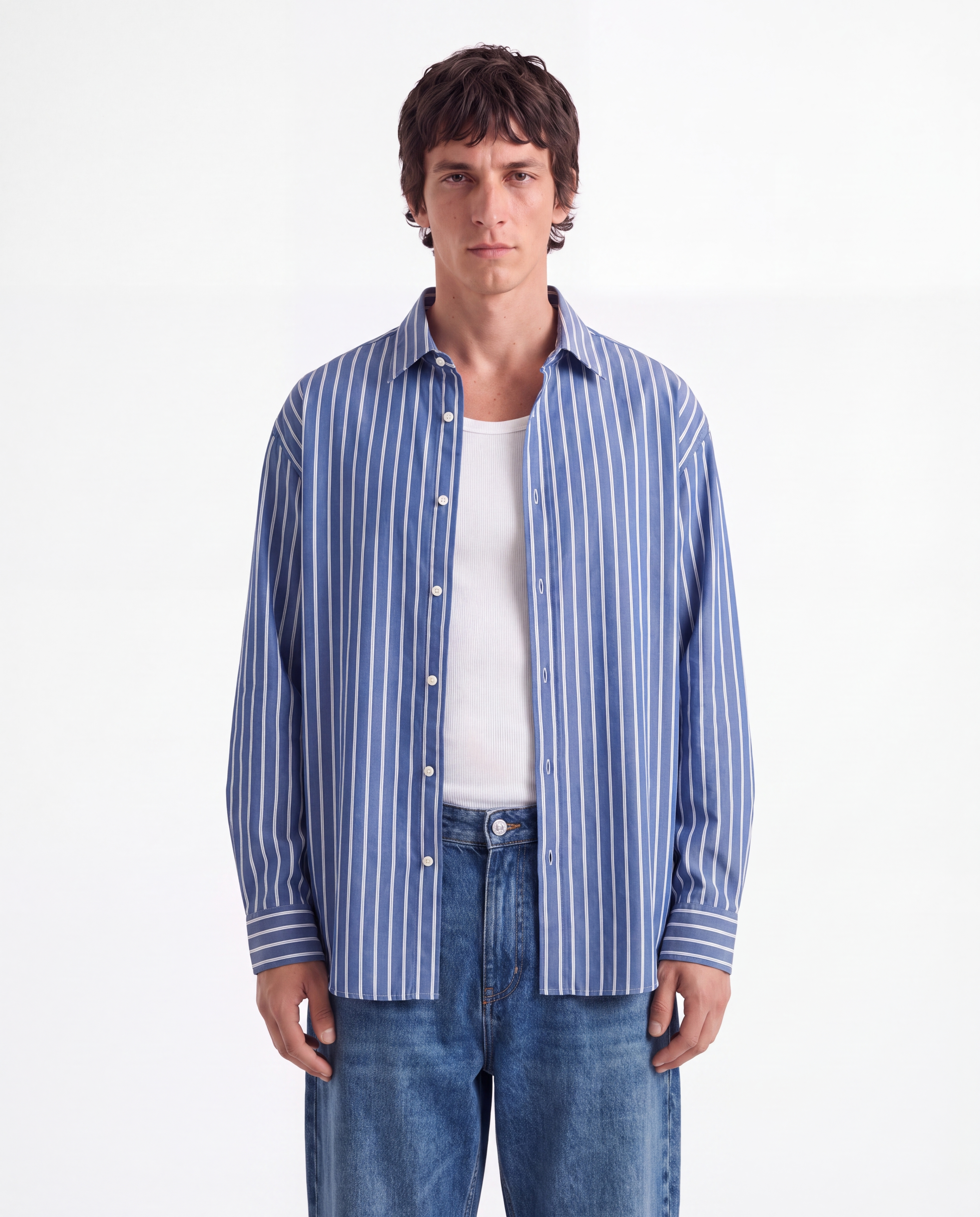 CORAL - COTTON SHIRT