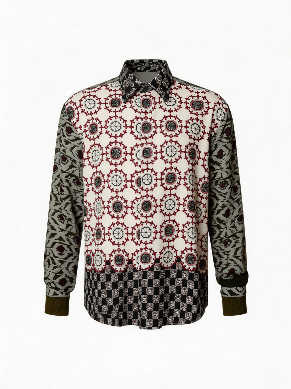 Lost Pattern — Viscose Shirt