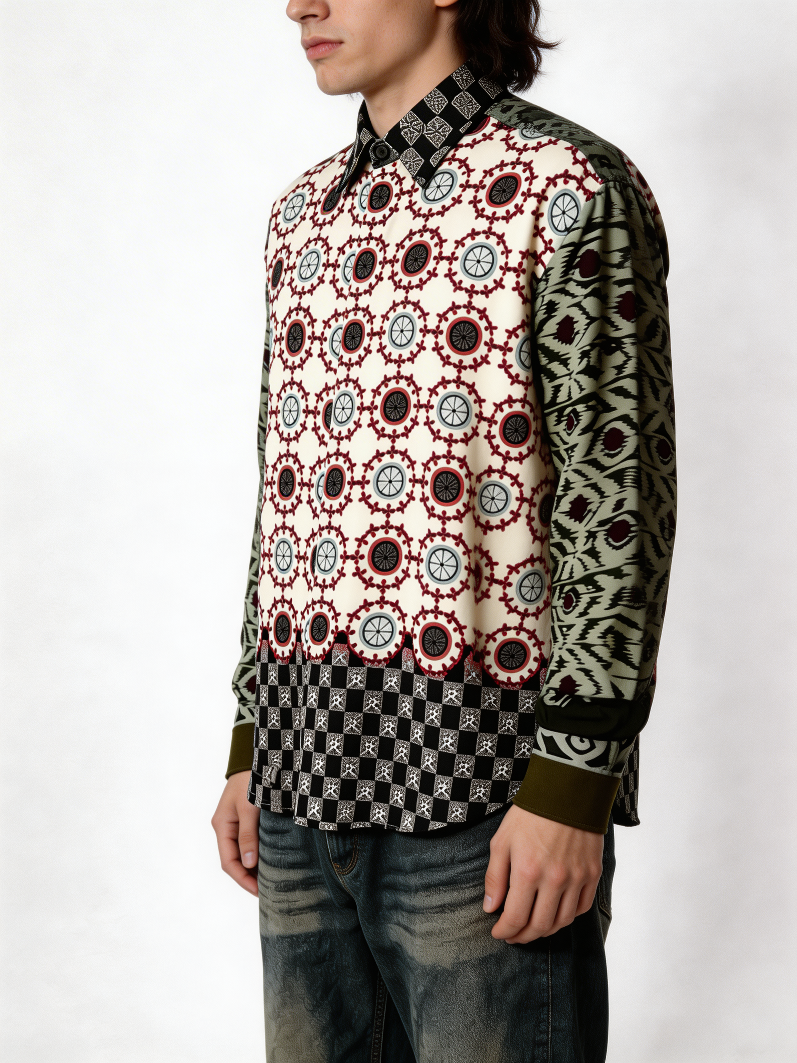 Lost Pattern — Viscose Shirt
