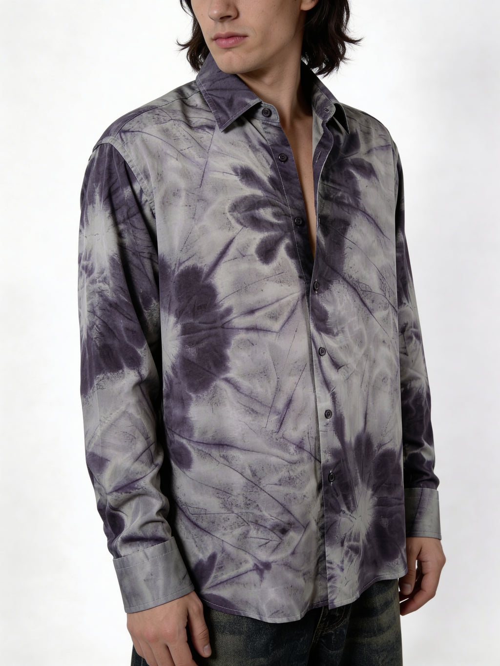 Purple Rain — Viscose Shirt