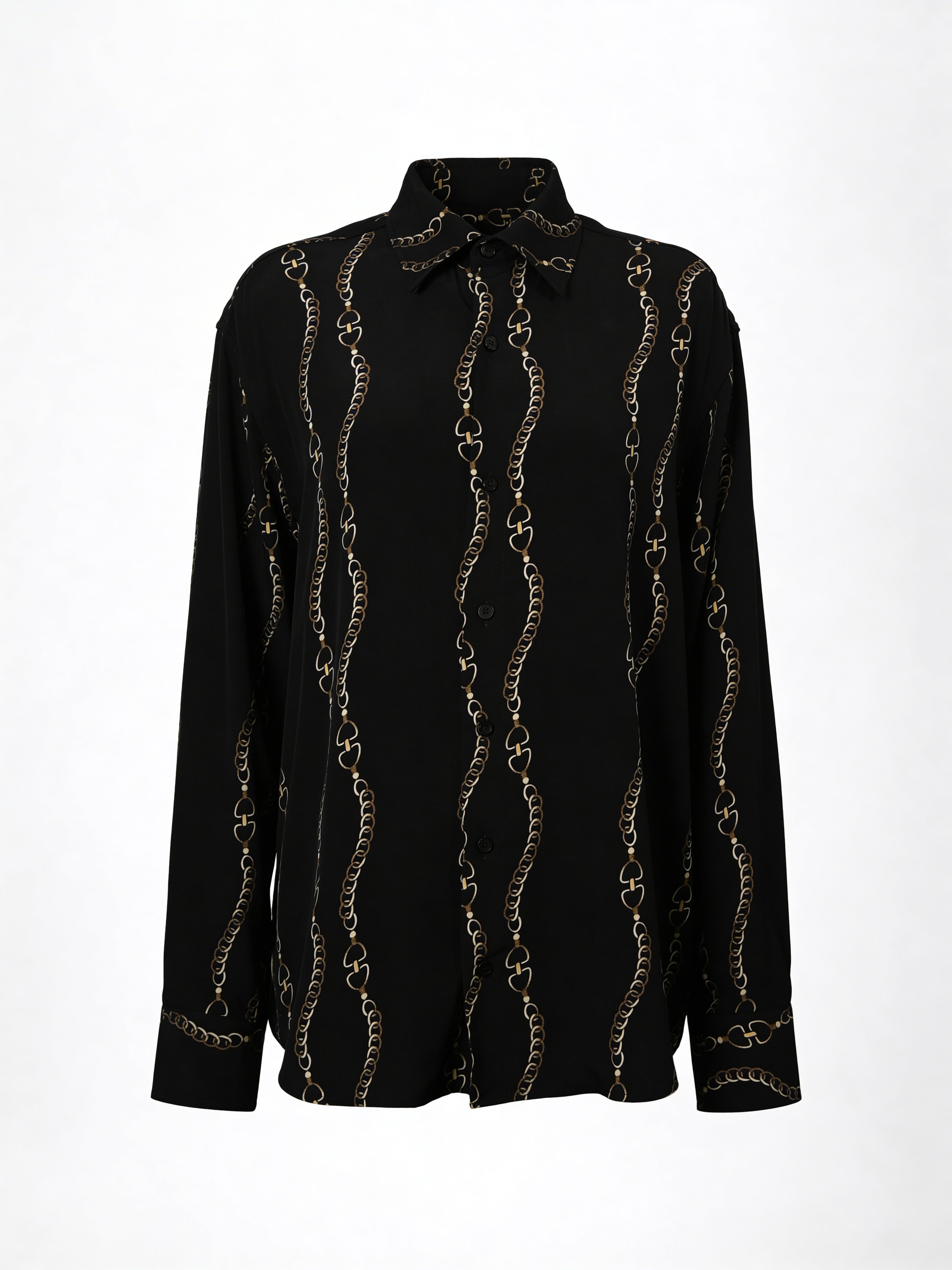Midnight Chain — Viscose Shirt