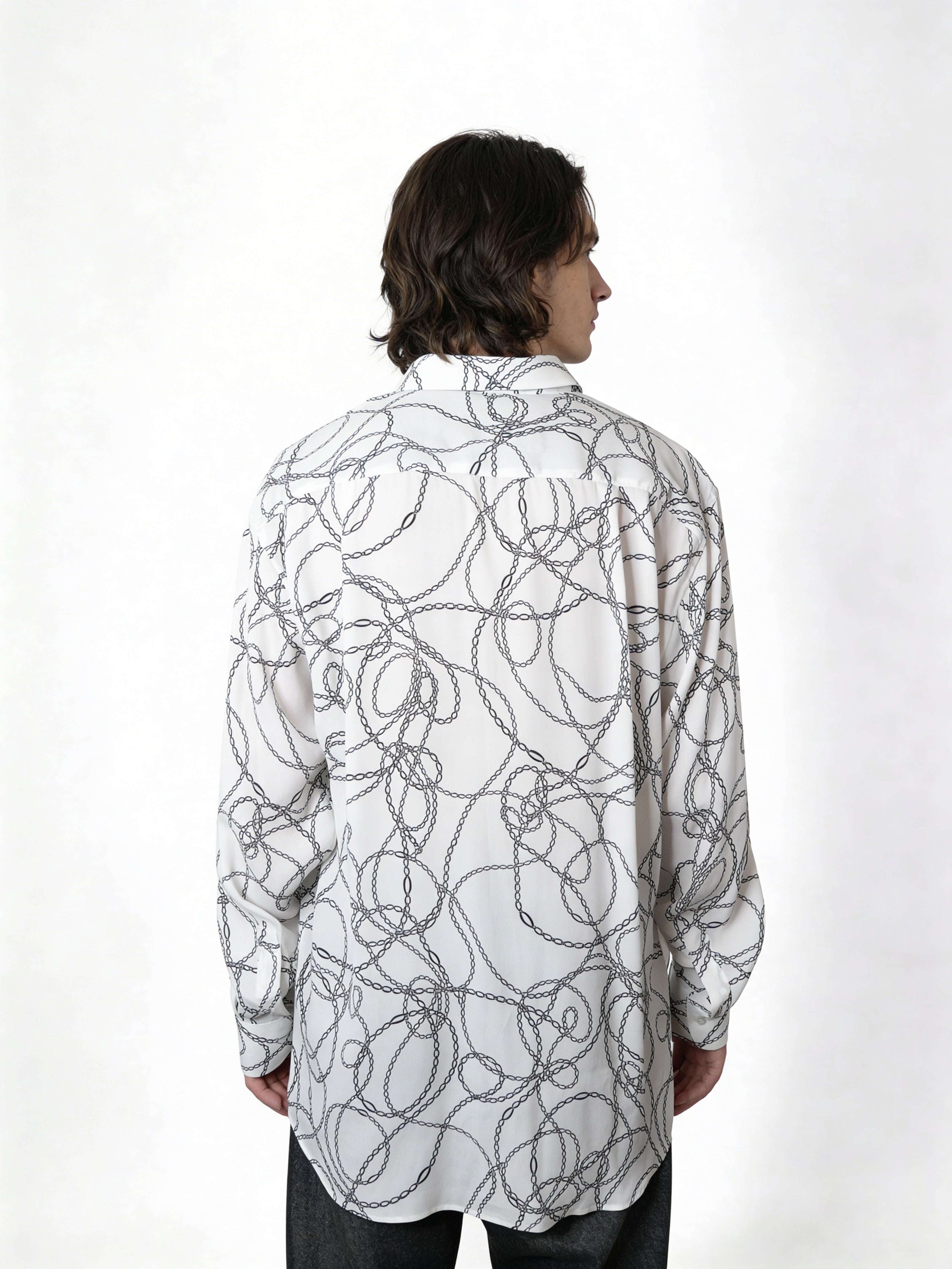 Ivory Chain — Viscose Shirt