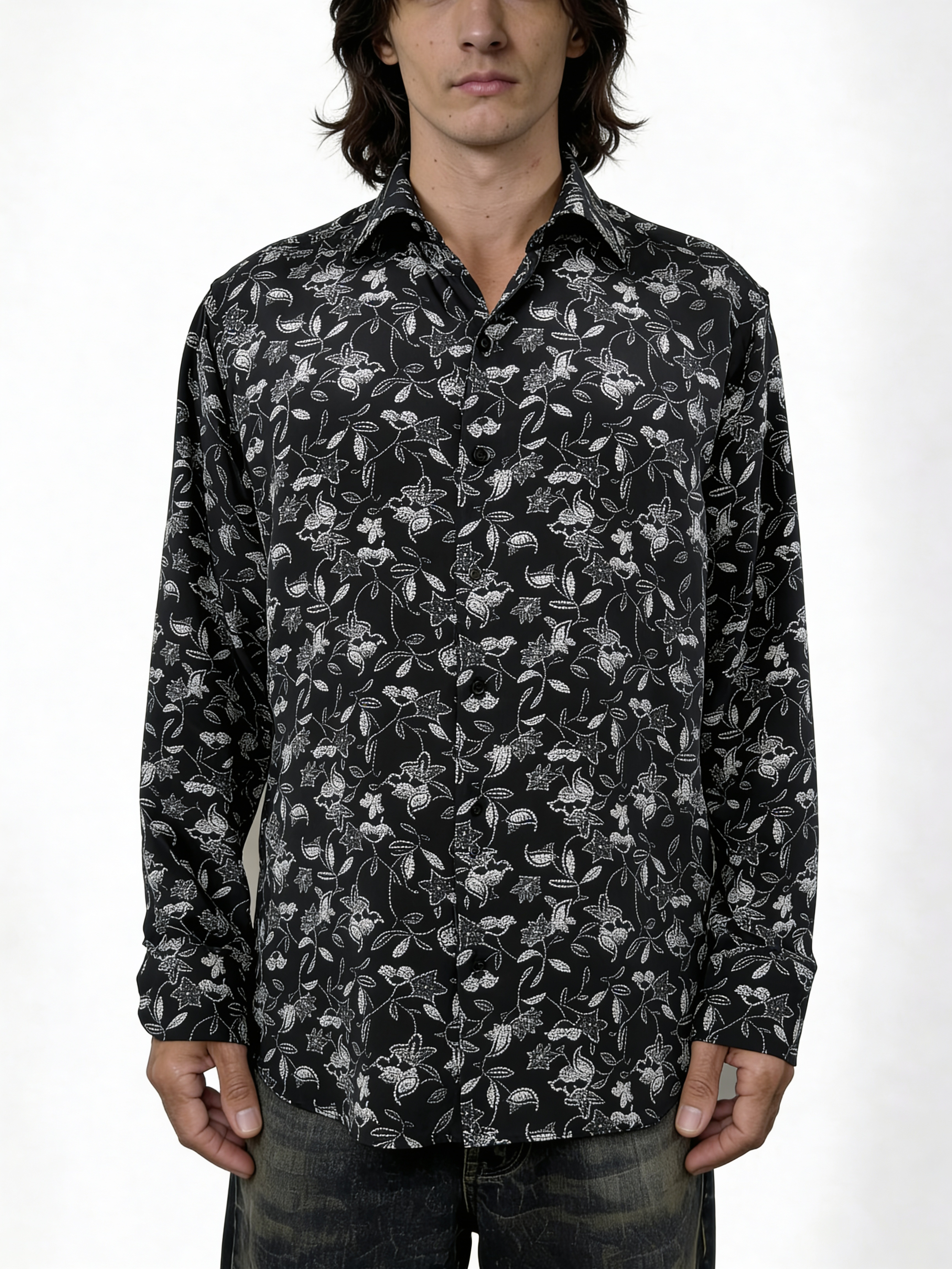 After Dark — Silk Shirt