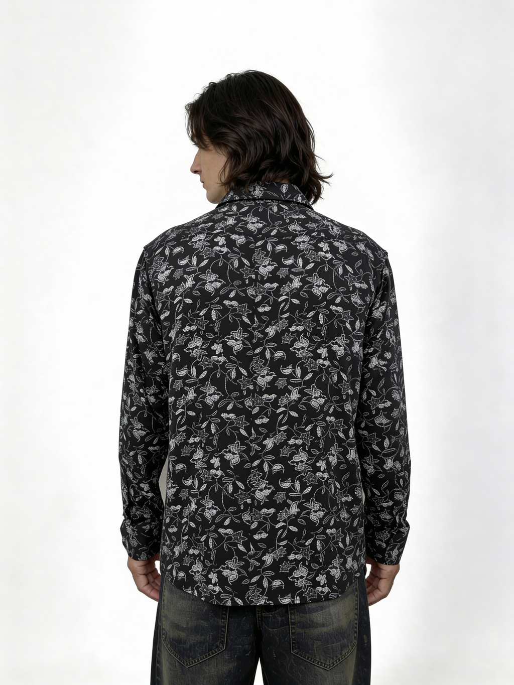 After Dark — Silk Shirt