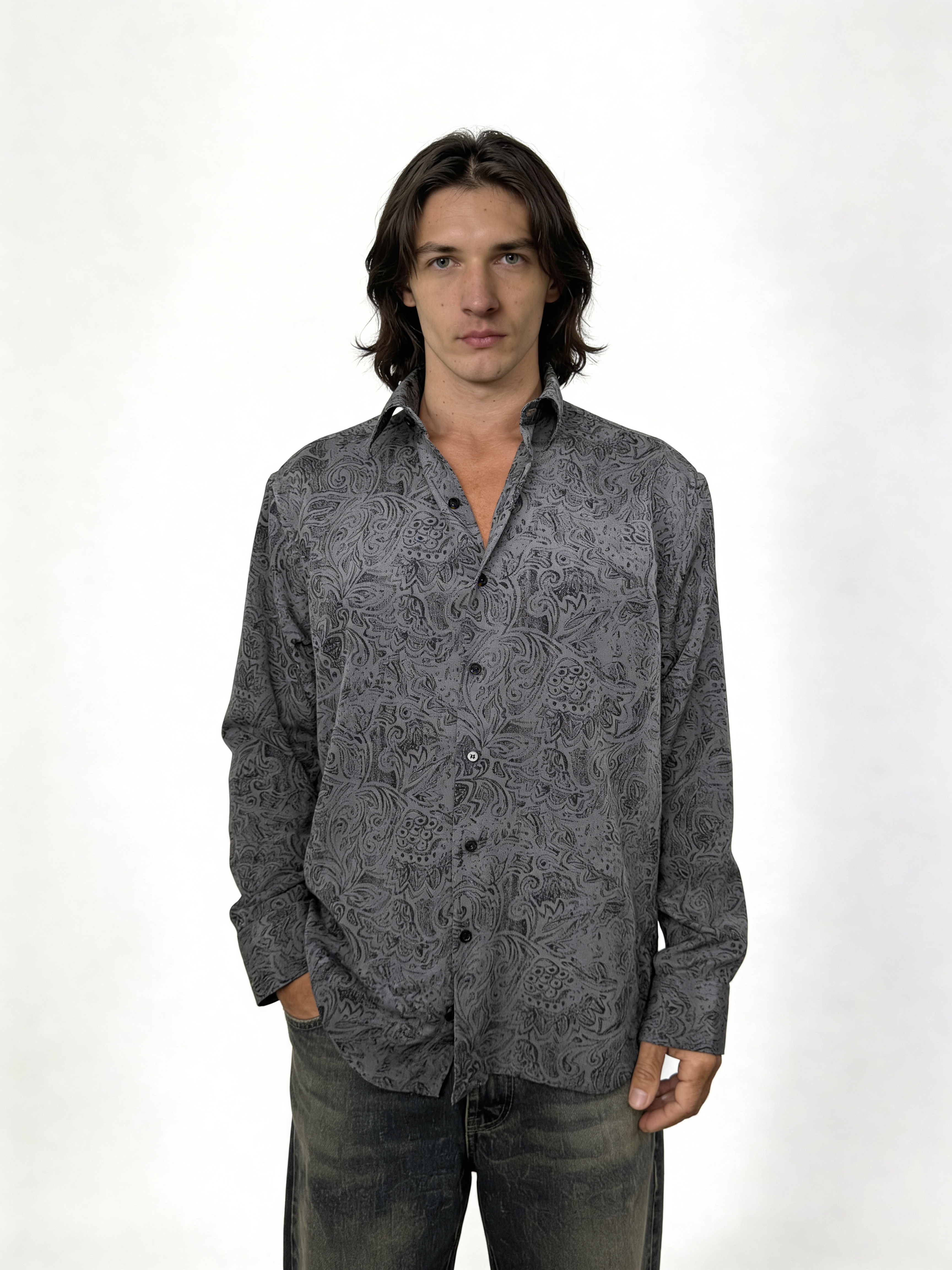 Late Night — Silk Shirt