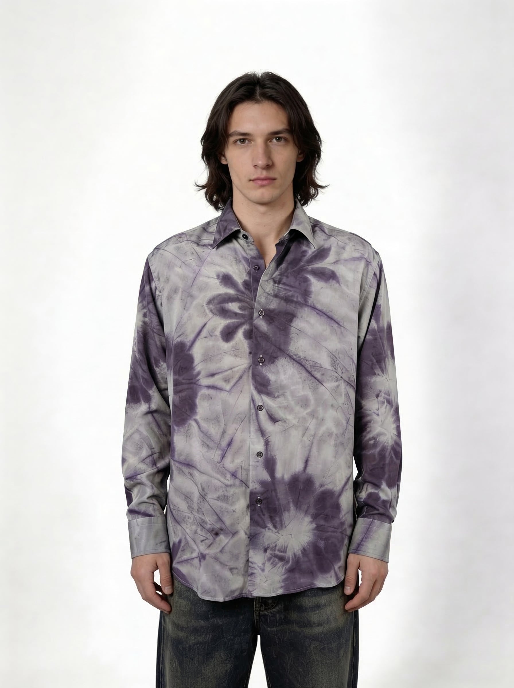 Purple Rain — Viscose Shirt