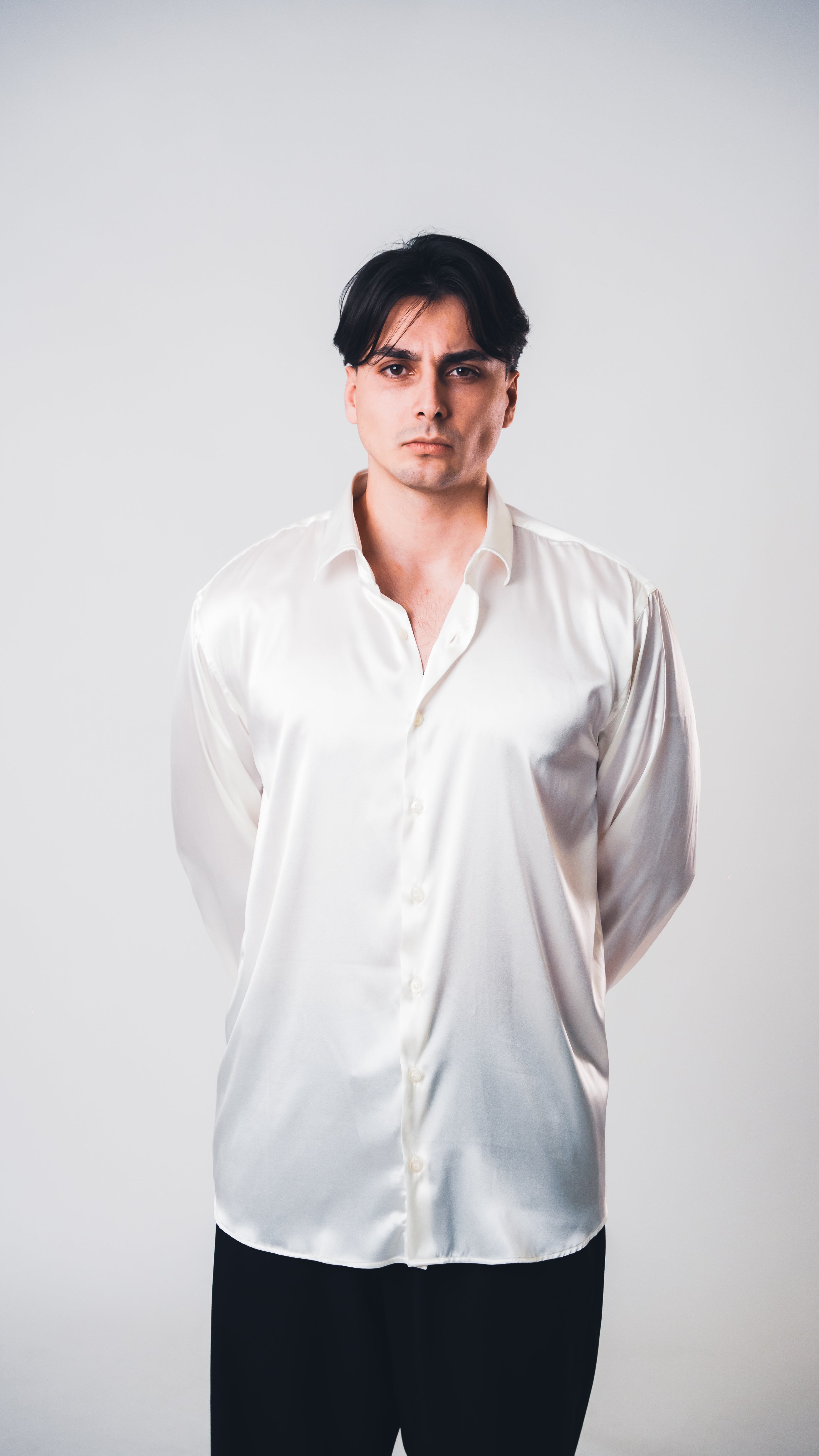 White Lucid Silk Shirt